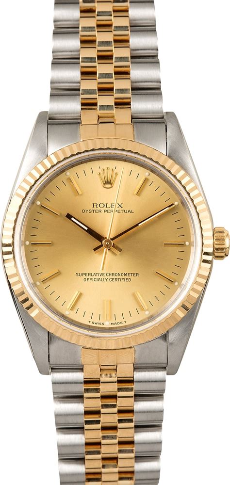 two tone oyster rolex|Rolex Oyster perpetual 23k 30m.